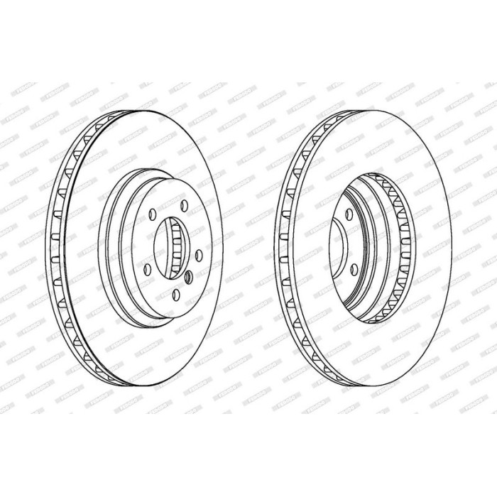 Ferodo DDF1634C-1 Bremsscheibe PREMIER Ferodo DDF1634C-1 Bremsscheibe PREMIER