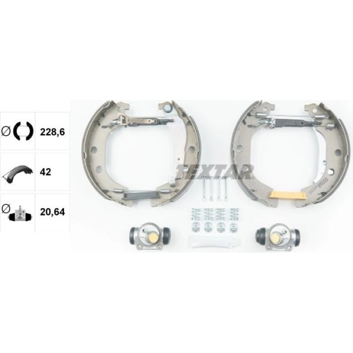 Textar 84052601 Bremsbackensatz Shoe Kit Pro