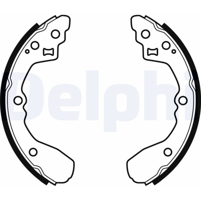 Delphi LS2060 Bremsbackensatz