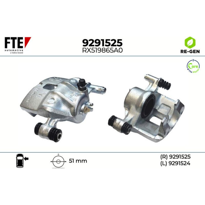 FTE 9291525 Bremssattel FTE 9291525 Bremssattel