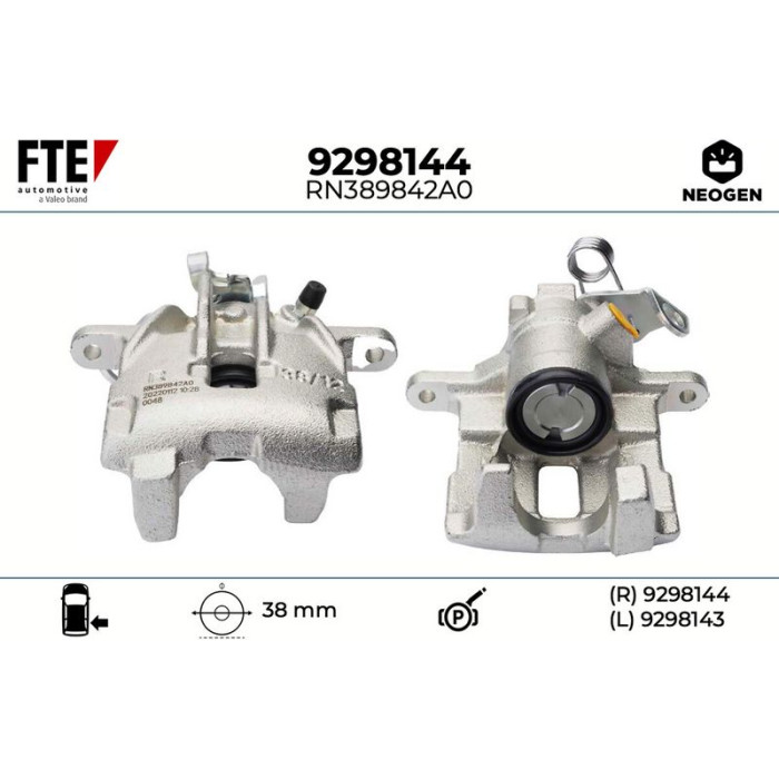 FTE 9298144 Bremssattel NEOGEN FTE 9298144 Bremssattel NEOGEN