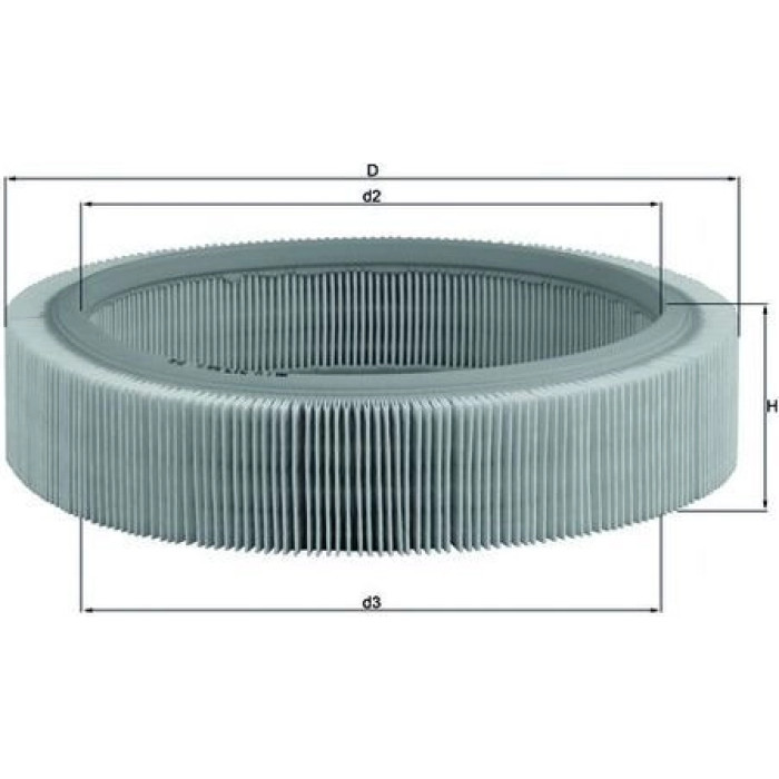 Knecht LX 317 Luftfilter Knecht LX 317 Luftfilter