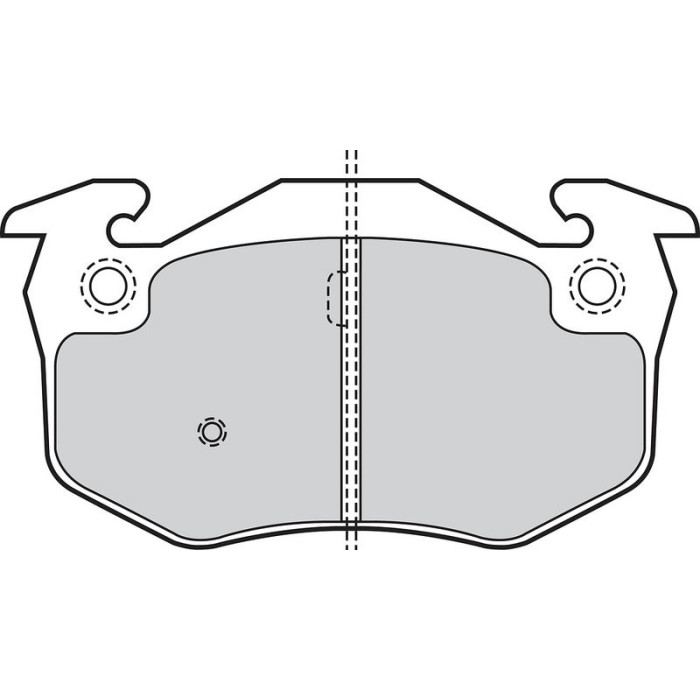 Valeo 301158 Bremsbelagsatz, Scheibenbremse ESSENTIAL