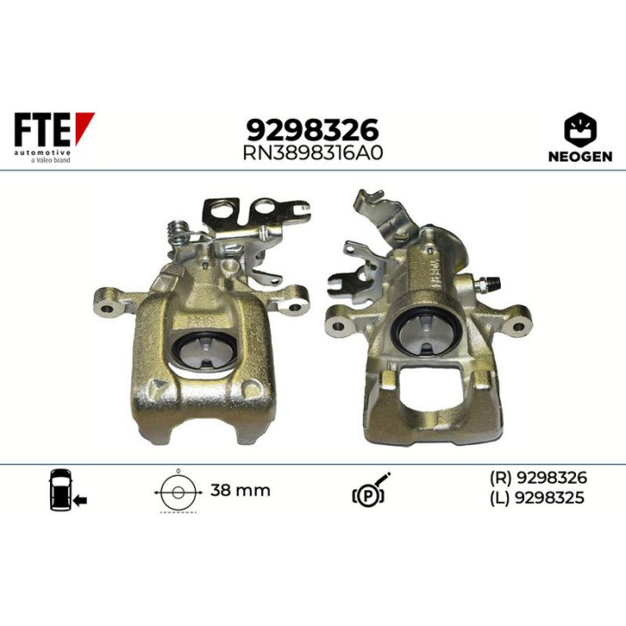 FTE 9298326 Bremssattel NEOGEN FTE 9298326 Bremssattel NEOGEN