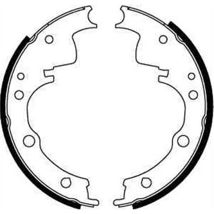 TRW GS8148 Bremsbackensatz TRW GS8148 Bremsbackensatz