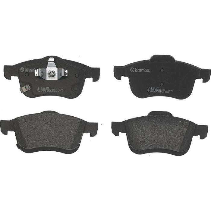 Brembo P 23 155 Bremsbelagsatz, Scheibenbremse PRIME LINE Brembo P 23 155 Bremsbelagsatz, Scheibenbremse PRIME LINE