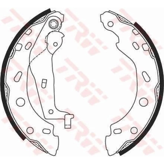 TRW GS8685 Bremsbackensatz TRW GS8685 Bremsbackensatz