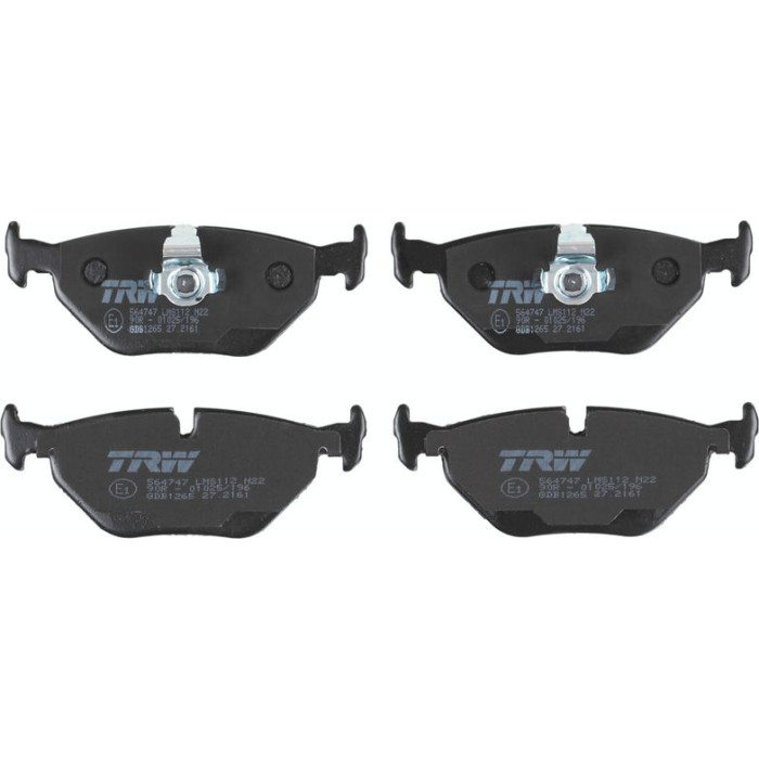 TRW GDB1265 Bremsbelagsatz, Scheibenbremse COTEC TRW GDB1265 Bremsbelagsatz, Scheibenbremse COTEC