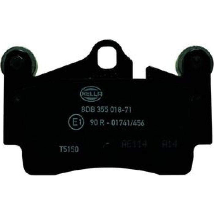 Hella 8DB 355 018-711 Bremsbelagsatz, Scheibenbremse Hella 8DB 355 018-711 Bremsbelagsatz, Scheibenbremse