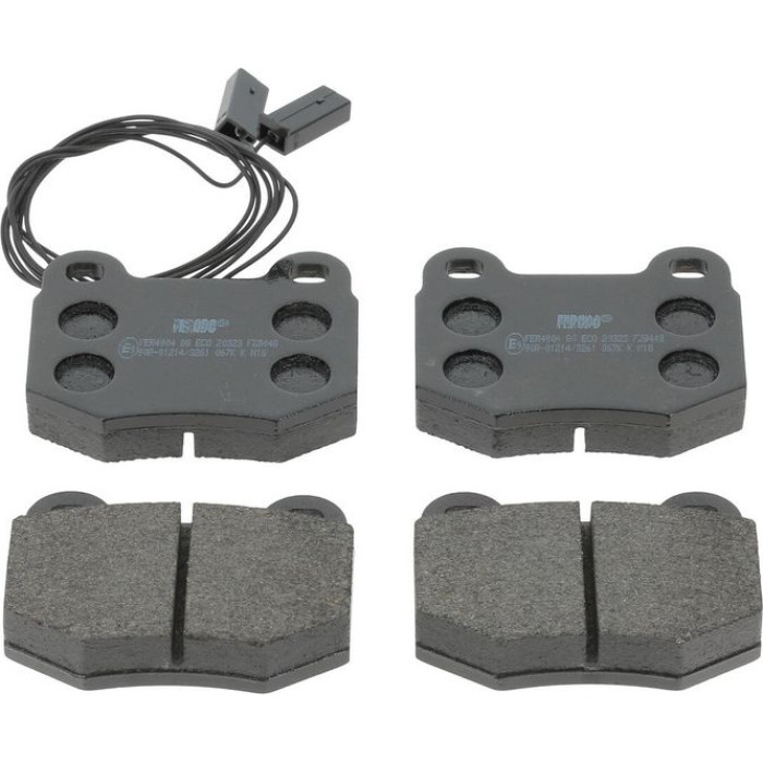 Ferodo FDB448 Bremsbelagsatz, Scheibenbremse PREMIER ECO FRICTION Ferodo FDB448 Bremsbelagsatz, Scheibenbremse PREMIER ECO FRICTION