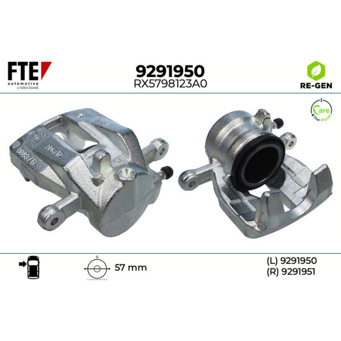 FTE 9291950 Bremssattel FTE 9291950 Bremssattel