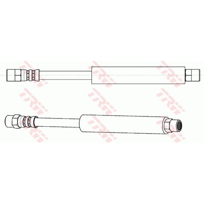 TRW PHA127 Bremsschlauch TRW PHA127 Bremsschlauch