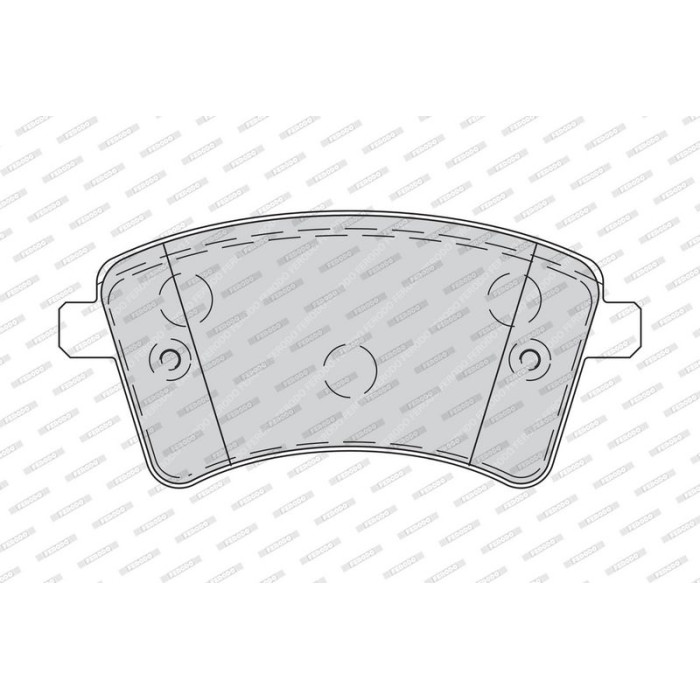 Ferodo FDB4256 Bremsbelagsatz, Scheibenbremse PREMIER ECO FRICTION