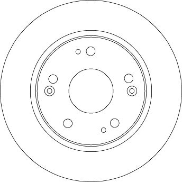 TRW DF4837 Bremsscheibe TRW DF4837 Bremsscheibe