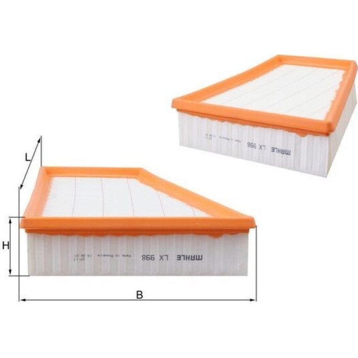 Knecht LX 998 Luftfilter Knecht LX 998 Luftfilter