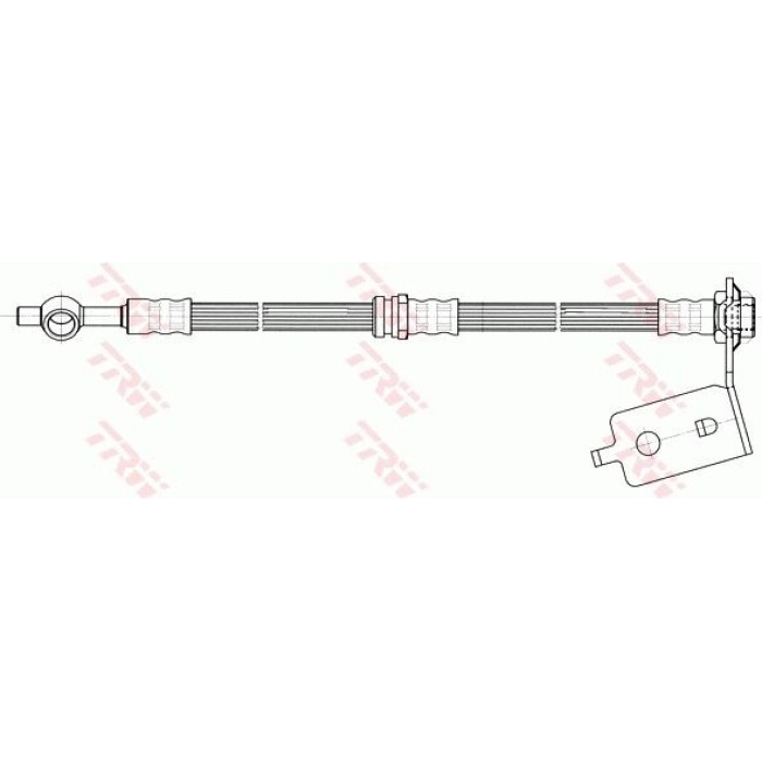 TRW PHD626 Bremsschlauch TRW PHD626 Bremsschlauch