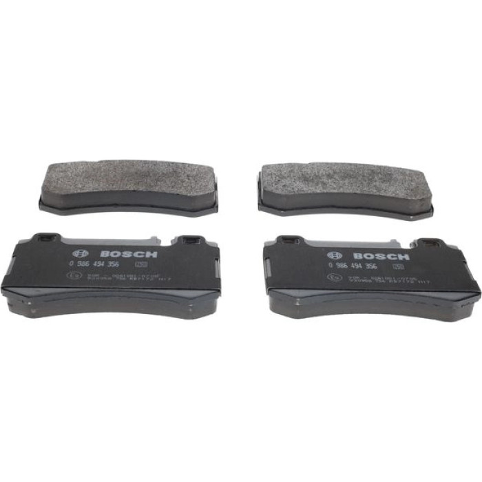 BOSCH 0 986 494 356 Bremsbelagsatz, Scheibenbremse BOSCH 0 986 494 356 Bremsbelagsatz, Scheibenbremse
