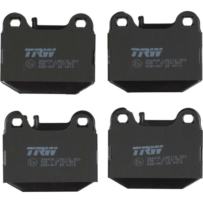 TRW GDB1457 Bremsbelagsatz, Scheibenbremse COTEC TRW GDB1457 Bremsbelagsatz, Scheibenbremse COTEC