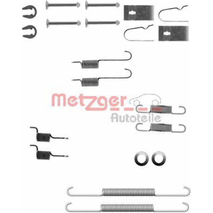 Metzger 105-0847 Zubehörsatz, Bremsbacken