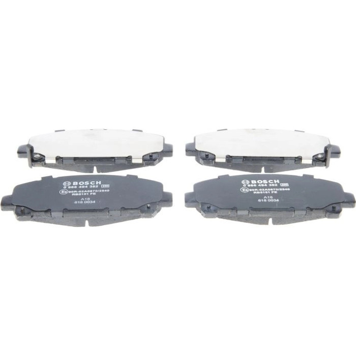 BOSCH 0 986 494 382 Bremsbelagsatz, Scheibenbremse BOSCH 0 986 494 382 Bremsbelagsatz, Scheibenbremse