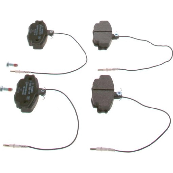 BOSCH 0 986 461 117 Bremsbelagsatz, Scheibenbremse BOSCH 0 986 461 117 Bremsbelagsatz, Scheibenbremse