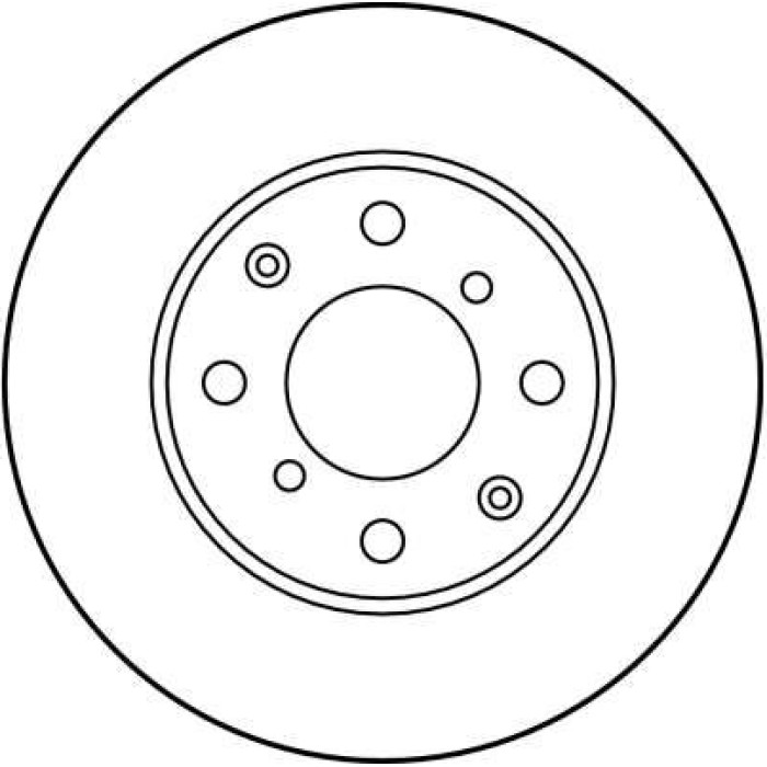 TRW DF1436 Bremsscheibe TRW DF1436 Bremsscheibe