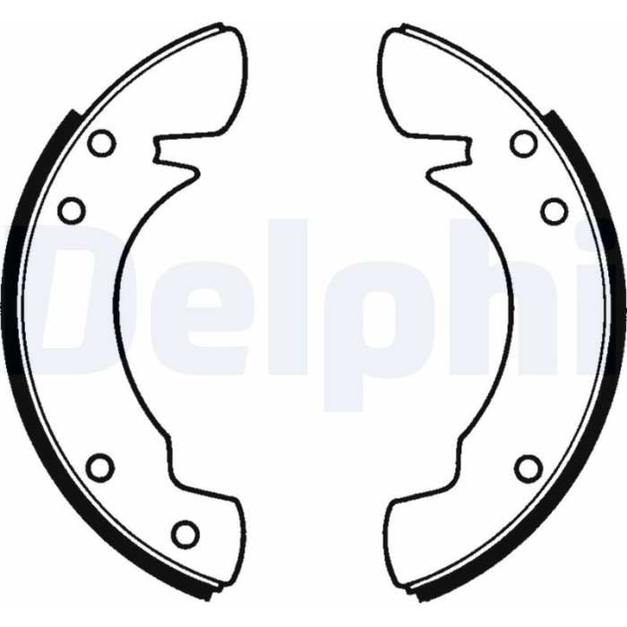 Delphi LS1019 Bremsbackensatz