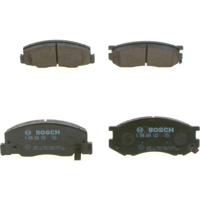 BOSCH 0 986 424 183 Bremsbelagsatz, Scheibenbremse BOSCH 0 986 424 183 Bremsbelagsatz, Scheibenbremse