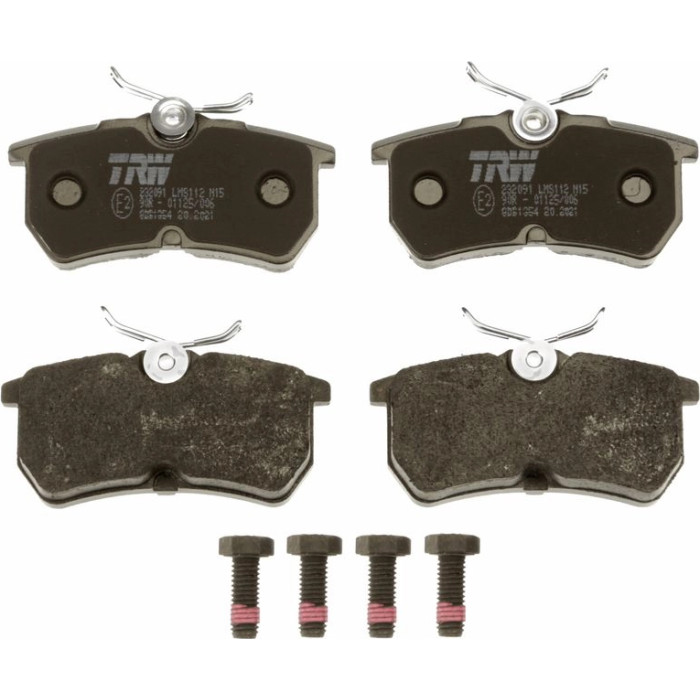 TRW GDB1354 Bremsbelagsatz, Scheibenbremse COTEC TRW GDB1354 Bremsbelagsatz, Scheibenbremse COTEC