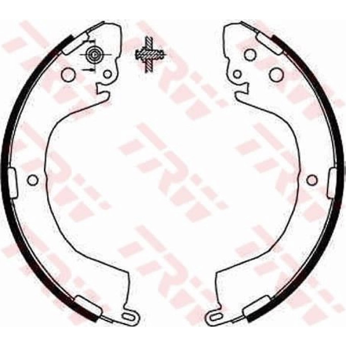 TRW GS8667 Bremsbackensatz TRW GS8667 Bremsbackensatz