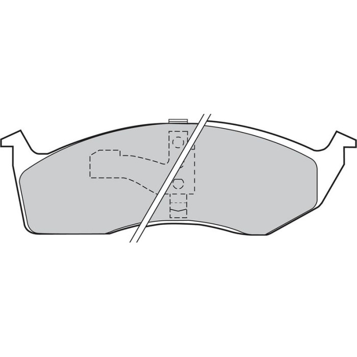 Valeo 598556 Bremsbelagsatz, Scheibenbremse Valeo 598556 Bremsbelagsatz, Scheibenbremse