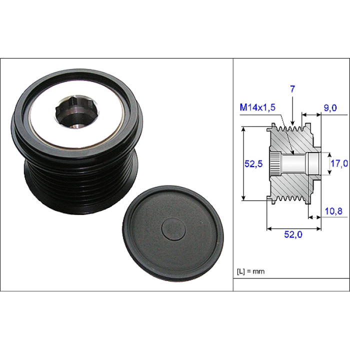 INA 535 0209 10 Generatorfreilauf INA 535 0209 10 Generatorfreilauf