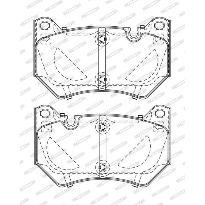 Ferodo FDB5156 Bremsbelagsatz, Scheibenbremse PREMIER ECO FRICTION Ferodo FDB5156 Bremsbelagsatz, Scheibenbremse PREMIER ECO FRICTION