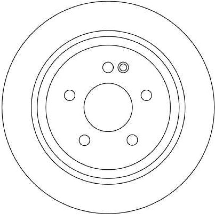 TRW DF4356 Bremsscheibe