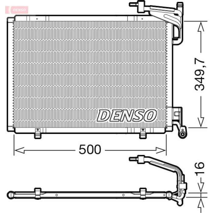 Kondensator, Klimaanlage DCN10055 Kondensator, Klimaanlage DCN10055