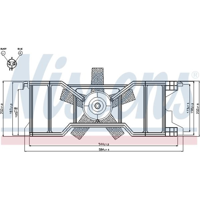 Nissens 85630 Lüfter, Motorkühlung Nissens 85630 Lüfter, Motorkühlung