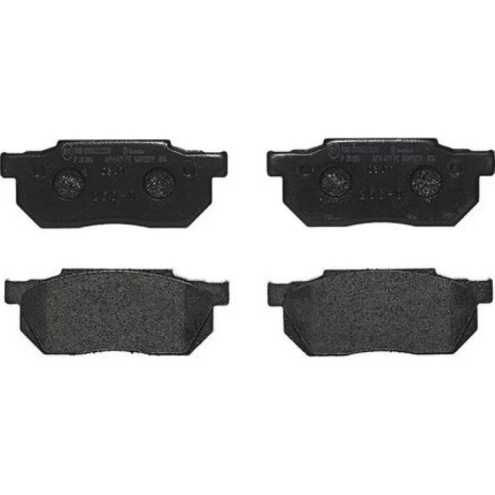 Brembo P 28 006 Bremsbelagsatz, Scheibenbremse PRIME LINE