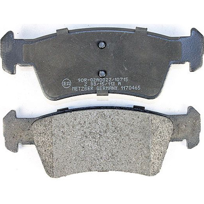 Metzger 1170465 Bremsbelagsatz, Scheibenbremse