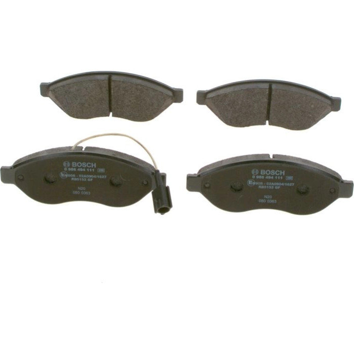 BOSCH 0 986 494 111 Bremsbelagsatz, Scheibenbremse BOSCH 0 986 494 111 Bremsbelagsatz, Scheibenbremse