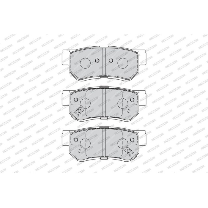 Ferodo FDB4247 Bremsbelagsatz, Scheibenbremse PREMIER ECO FRICTION Ferodo FDB4247 Bremsbelagsatz, Scheibenbremse PREMIER ECO FRICTION