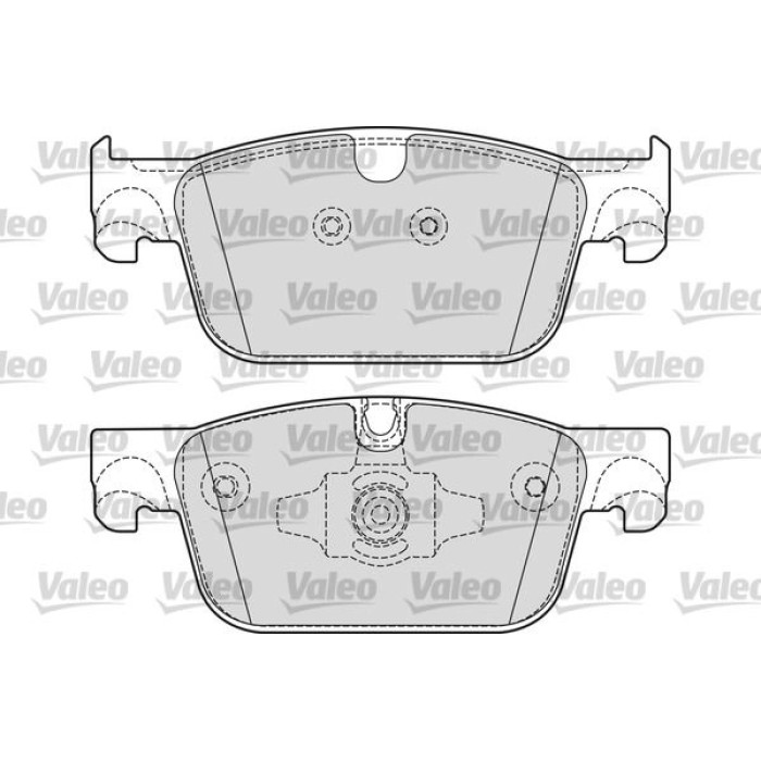 Valeo 601698 Bremsbelagsatz, Scheibenbremse