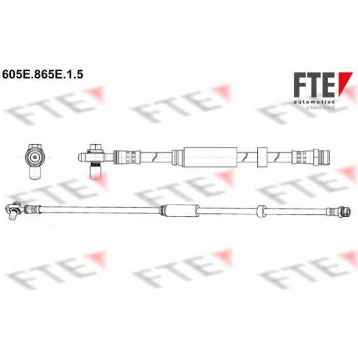 FTE 9240810 Bremsschlauch FTE 9240810 Bremsschlauch