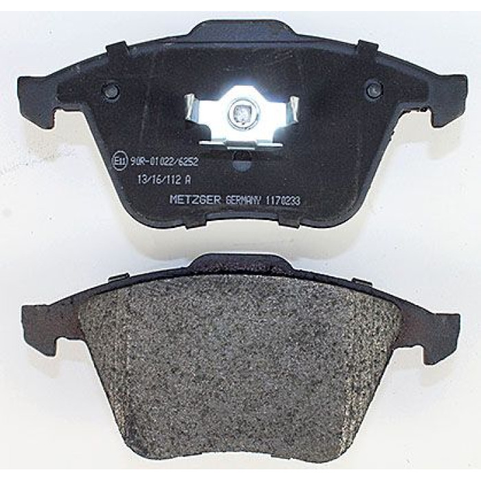 Metzger 1170233 Bremsbelagsatz, Scheibenbremse