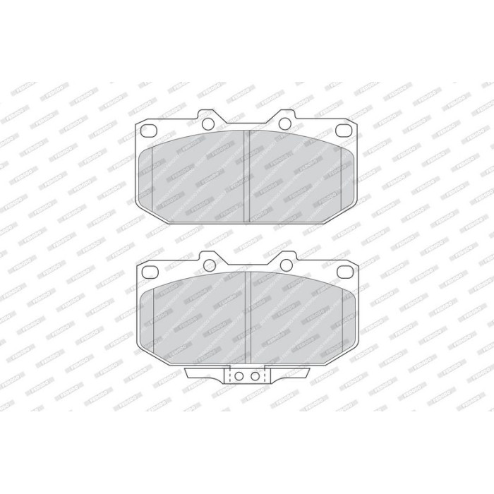 Ferodo FDB986 Bremsbelagsatz, Scheibenbremse PREMIER ECO FRICTION Ferodo FDB986 Bremsbelagsatz, Scheibenbremse PREMIER ECO FRICTION