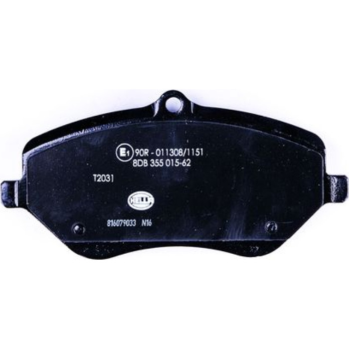 Hella 8DB 355 015-621 Bremsbelagsatz, Scheibenbremse
