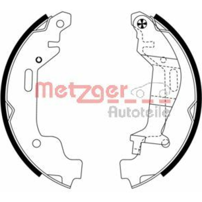 Bremsbackensatz MG 959 Bremsbackensatz MG 959