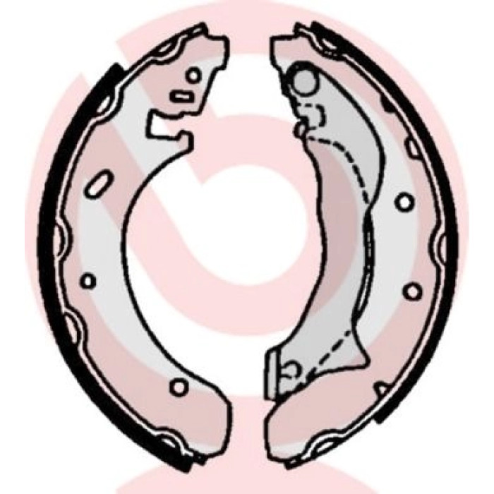 Brembo S 24 524 Bremsbackensatz ESSENTIAL LINE Brembo S 24 524 Bremsbackensatz ESSENTIAL LINE