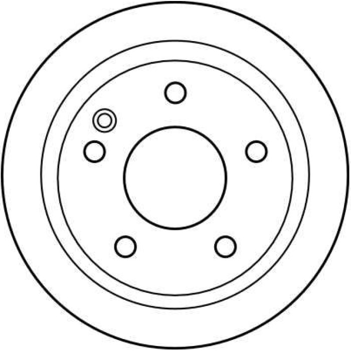 TRW DF4224 Bremsscheibe TRW DF4224 Bremsscheibe