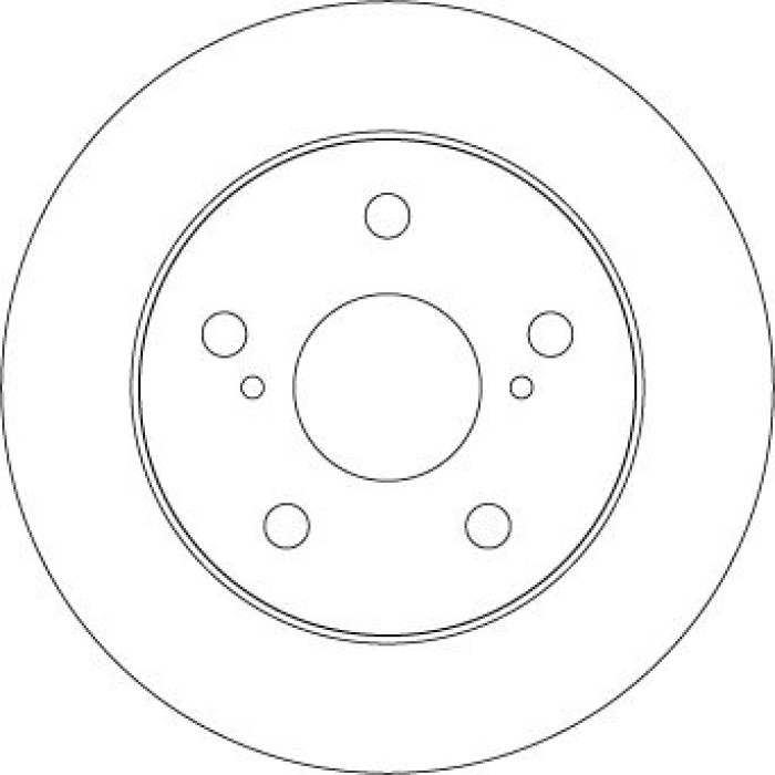 TRW DF4811 Bremsscheibe