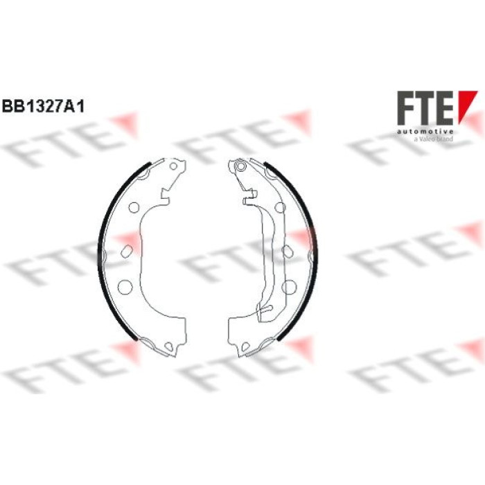 FTE 9100084 Bremsbackensatz